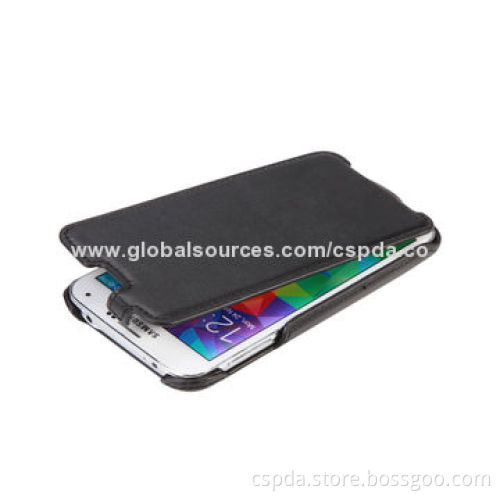 Flip PU Leather Cold Shape Cases for Samsung Galaxy S5, Different Colors are Available